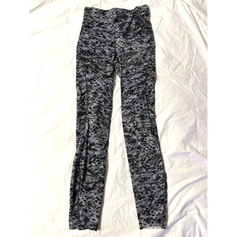 EXCELLENT Lululemon Base Pace High-Rise Tight 25" Estuary Grey Running Leggings - Picture 2 of 10
